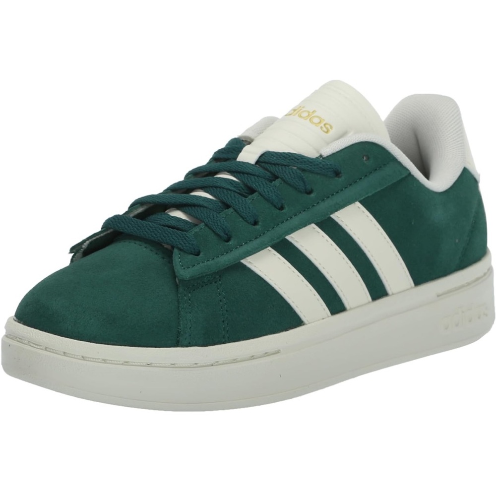 Adidas Grand Court Alpha Cloudfoam Retro Men’s Low Top Shoes Sneaker Green 4.5